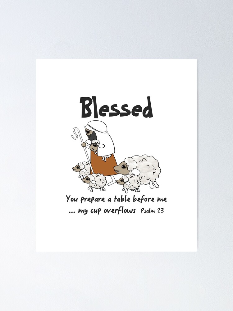 Blessed Sheep {Poster} Blessed Sheep {Poster}