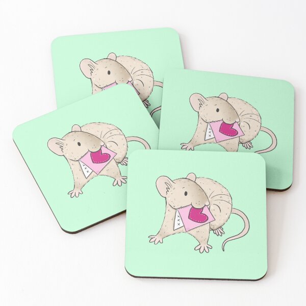 Item preview, Alfie The Valentine Rat designed and sold by sillybadger.