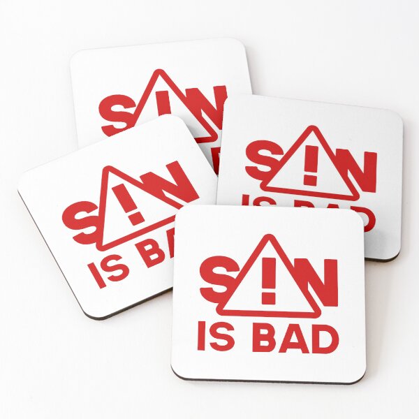 Item preview, Sin Is Bad designed and sold by EverLifeApparel.