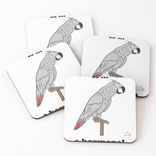 Item preview, My Spirit Animal is a Hormonal Parrot African Grey Woman Classic designed and sold by DonaldGaylord.