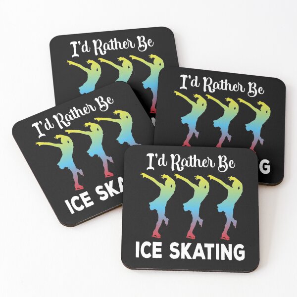 Item preview, I'd Rather Be Ice Skating designed and sold by ZiesMerch.