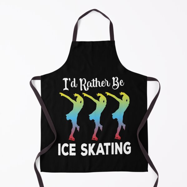 Item preview, I'd Rather Be Ice Skating designed and sold by ZiesMerch.