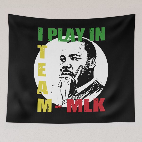 Artikelvorschau, Martin Luther King Jr. - Team MLK - Schwarzes Geschichtsmonat T-Shirt entworfen und verkauft von TeesForTheWorld.