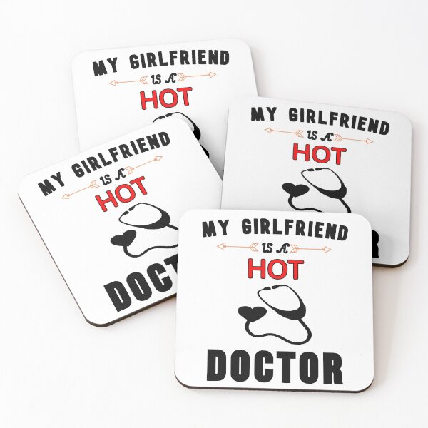 Item preview, My Girlfriend is a Hot Doctor- Valentine's Day- designed and sold by coccoPrints.