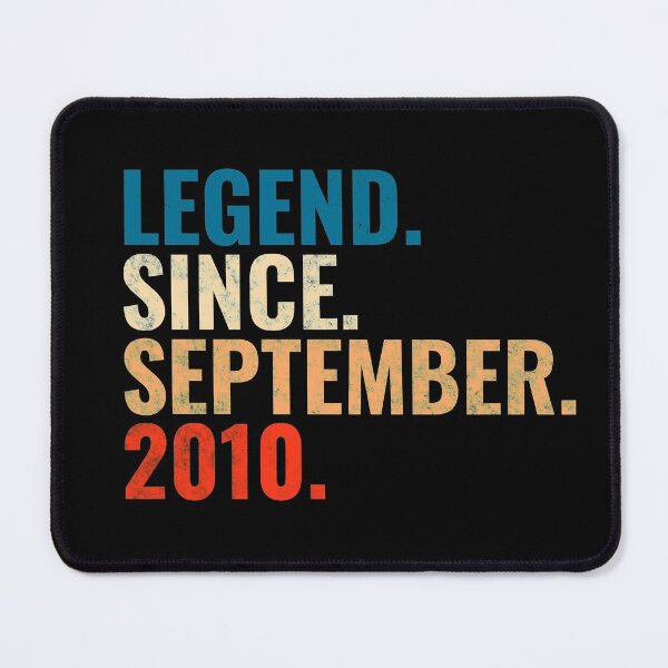Item preview, Legend Since September 2010 Retro Vintage designed and sold by Teelogic.