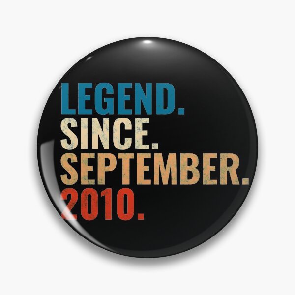 Item preview, Legend Since September 2010 Retro Vintage designed and sold by Teelogic.