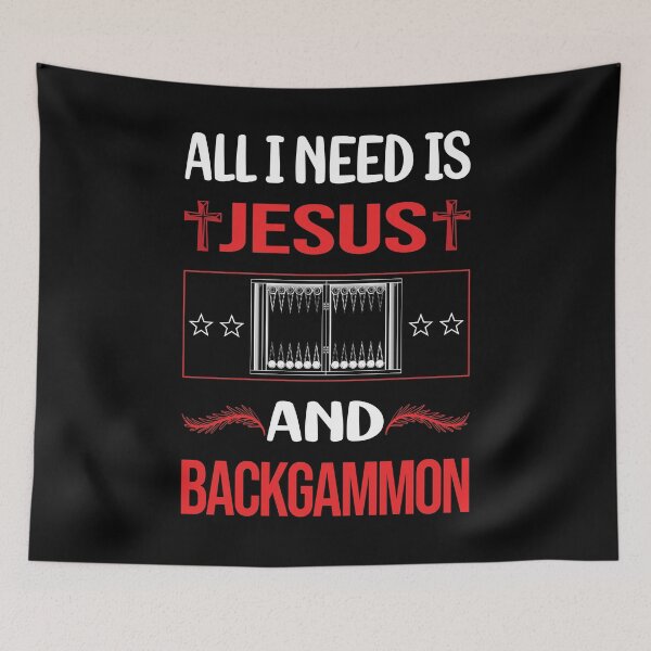 Item preview, Funny Jesus Backgammon designed and sold by DougPoulos.