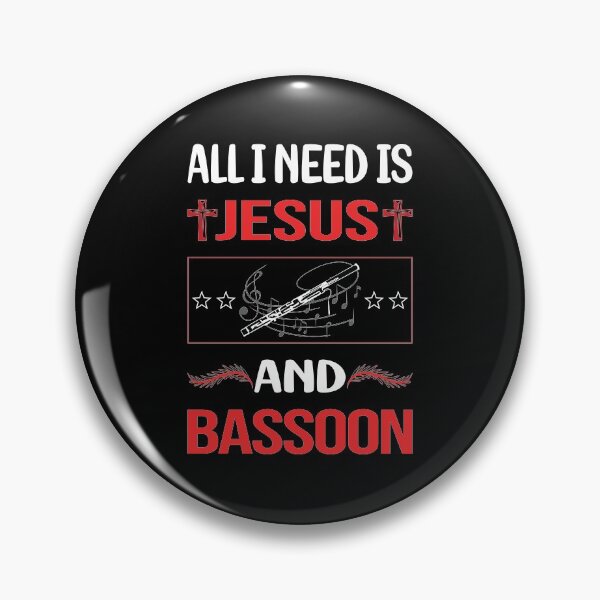 Item preview, Funny Jesus Bassoon Bassoonist designed and sold by DougPoulos.