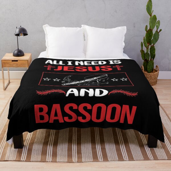 Item preview, Funny Jesus Bassoon Bassoonist designed and sold by DougPoulos.
