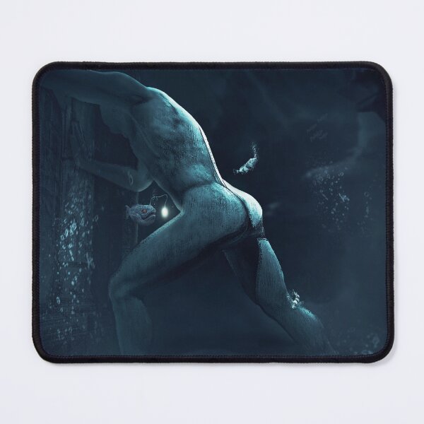 Item preview, Underwater Surreal Statue Monument #9- Surrealistic Art designed and sold by MAEffects.