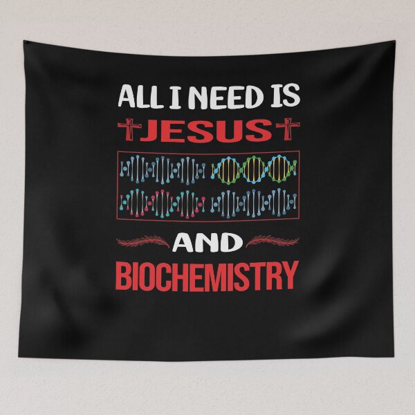 Item preview, Funny Jesus Biochemistry Biochemist designed and sold by DougPoulos.