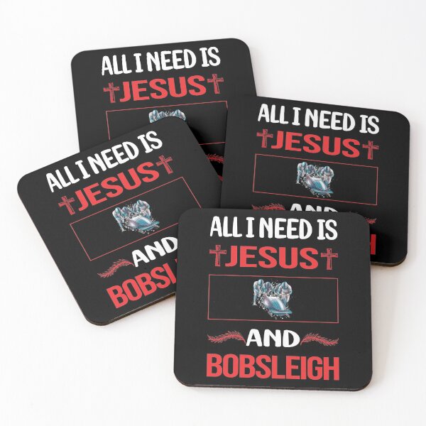 Item preview, Funny Jesus Bobsleigh Bobsled designed and sold by DougPoulos.