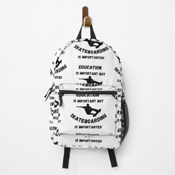 Item preview, Education Is Important But Skateboarding Is Importanter Stunt 2 designed and sold by LuckyKermit.