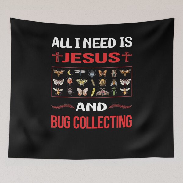 Item preview, Funny Jesus Bug Collecting Insect Insects Bugs designed and sold by DougPoulos.