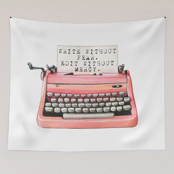 Item preview, Write Without Fear Edit Without Mercy | Write Without Fear. Edit Without Mercy. designed and sold by DAFIN.