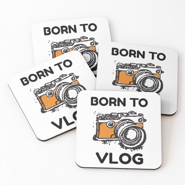 Item preview, Born to Vlog designed and sold by Sunset-1.