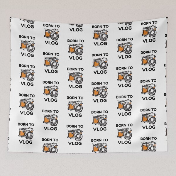 Item preview, Born to Vlog designed and sold by Sunset-1.