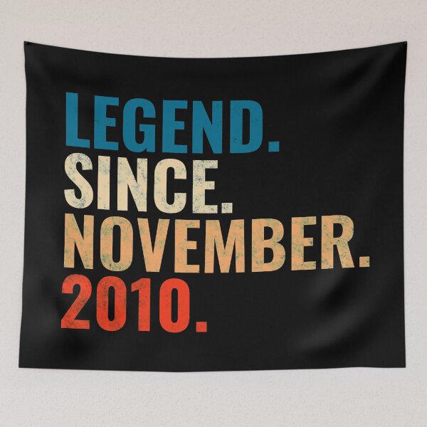 Item preview, Legend Since November 2010 Retro Vintage designed and sold by Teelogic.
