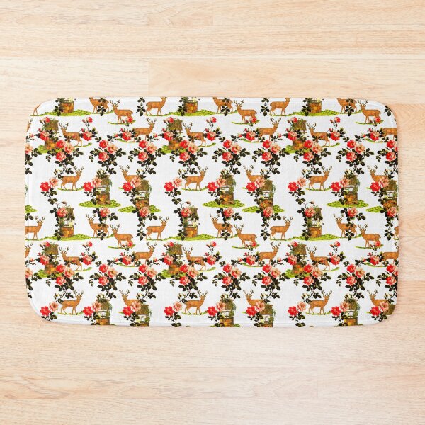 Item preview, Toile de jouy flowery color pattern by Marcia Ribeiro designed and sold by bymarciaribeiro.