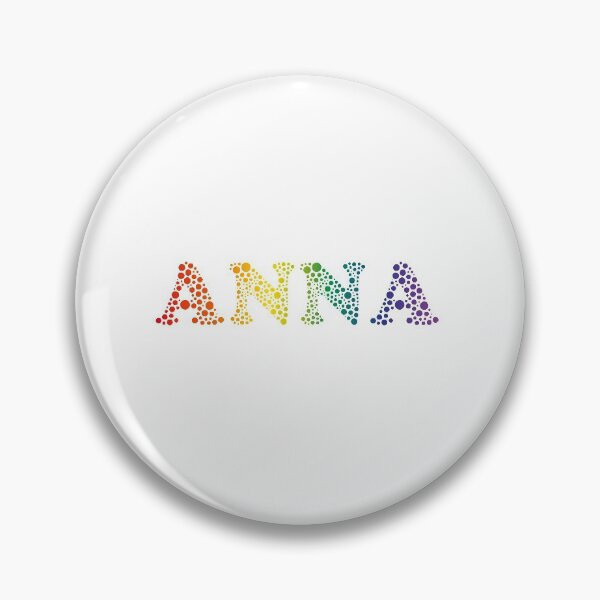 Item preview, Anna name - fun Rainbow Bubbles LGBT pride design designed and sold by NameTheory.