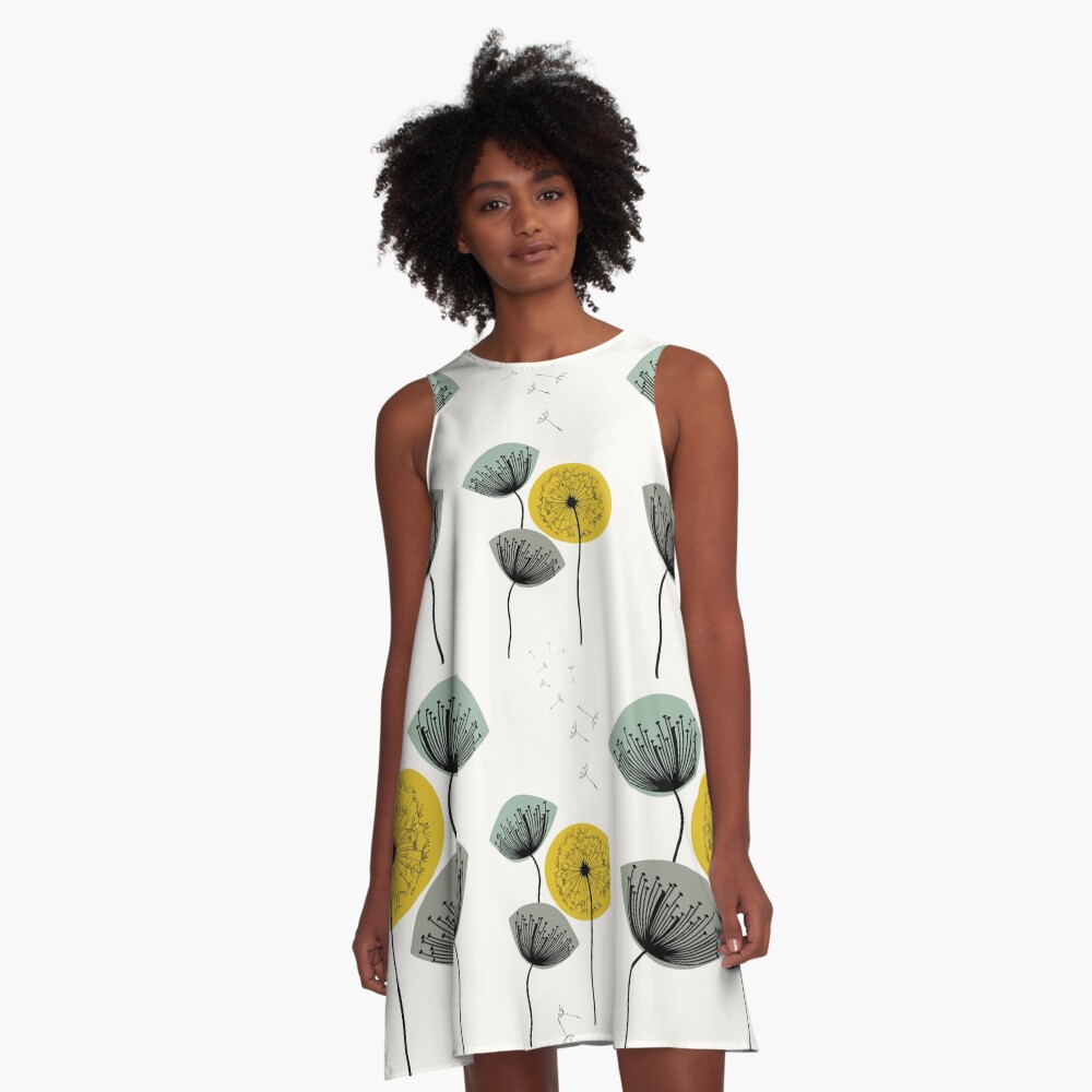Item preview, A-Line Dress designed and sold by flashkickdecor.
