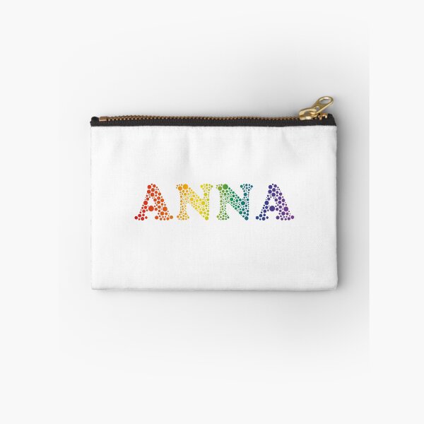 Artikelvorschau, Anna name - fun Rainbow Bubbles LGBT pride design entworfen und verkauft von NameTheory.