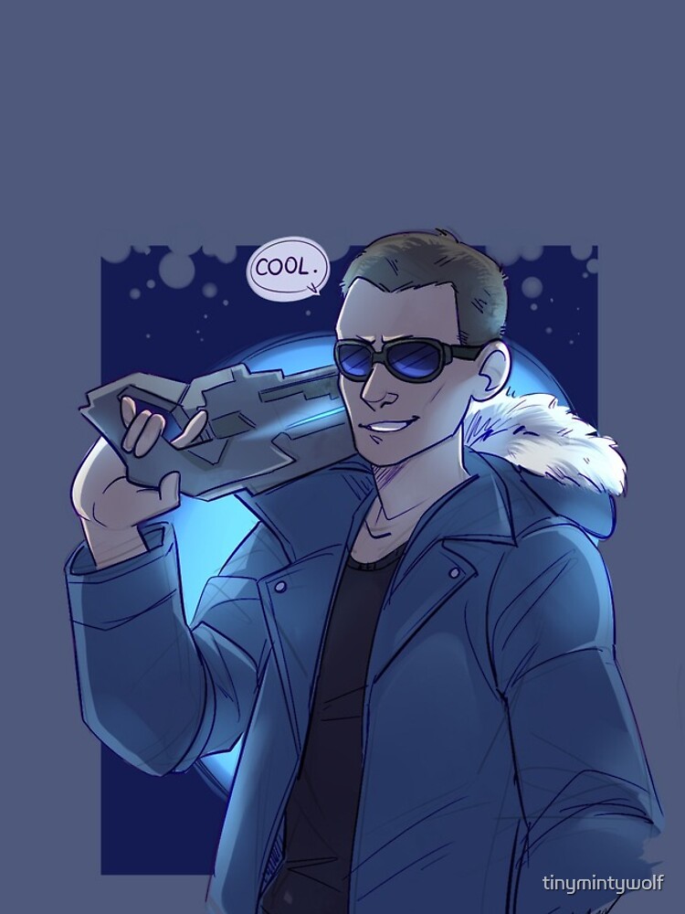Thumbnail 4 of 4, iPhone Case, Captain Cold designed and sold by tinymintywolf.