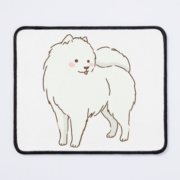 Item preview, Cute samoyed dog smiling designed and sold by Mayarart.