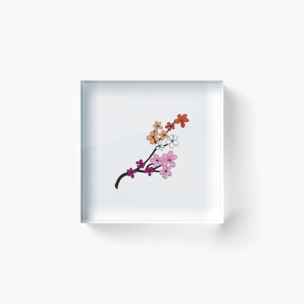 Item preview, Subtle Lesbian Pride Flowers. Lesbian flowers 3 designed and sold by tiredandbored.