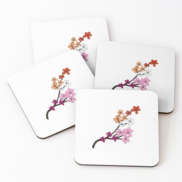 Item preview, Subtle Lesbian Pride Flowers. Lesbian flowers 3 designed and sold by tiredandbored.