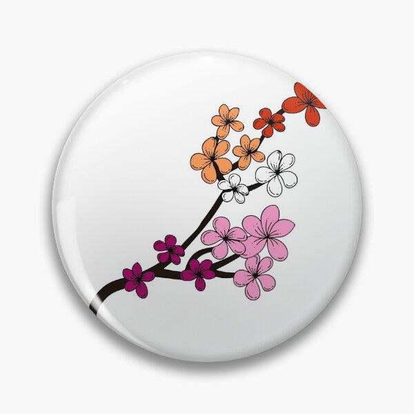 Item preview, Subtle Lesbian Pride Flowers. Lesbian flowers 3 designed and sold by tiredandbored.