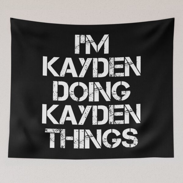 Item preview, Kayden T-ShirtKayden Name T Shirt - Kayden Doing Kayden Things T-Shirt_ designed and sold by KettyViolet.