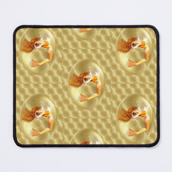 Item preview, Captured .. mermaid in gold designed and sold by LoneAngel.