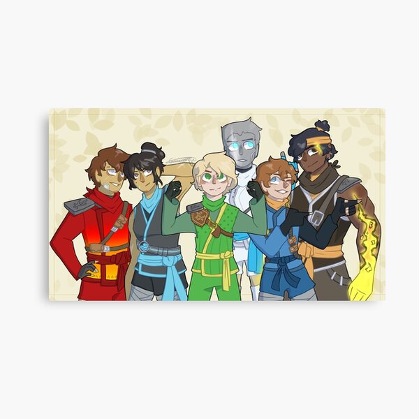 Ninjago gang Canvas Print