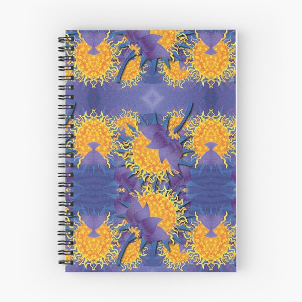 Item preview, Scifi Sunflowers Pattern designed and sold by KenRinkel.
