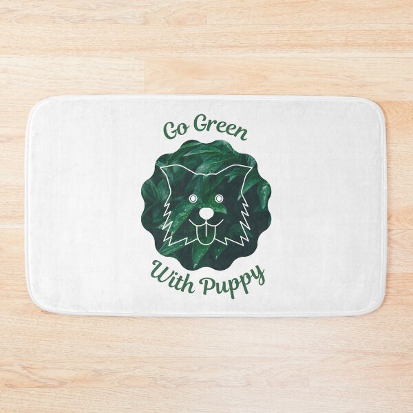 Item preview, Go Green With Puppy designed and sold by kucingmaikan.