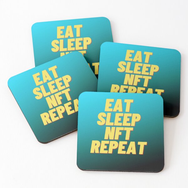 Item preview, Eat Sleep Nft Repeat designed and sold by Kuldeep575.