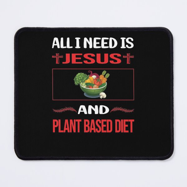 Item preview, Funny Jesus Plant Based Diet Vegan Vegetarian Veganism designed and sold by FifineCroteau.