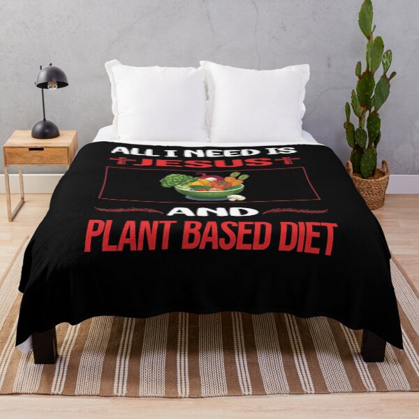 Item preview, Funny Jesus Plant Based Diet Vegan Vegetarian Veganism designed and sold by FifineCroteau.