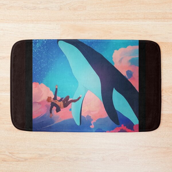 Item preview, flying with blue whale designed and sold by XJESHX.
