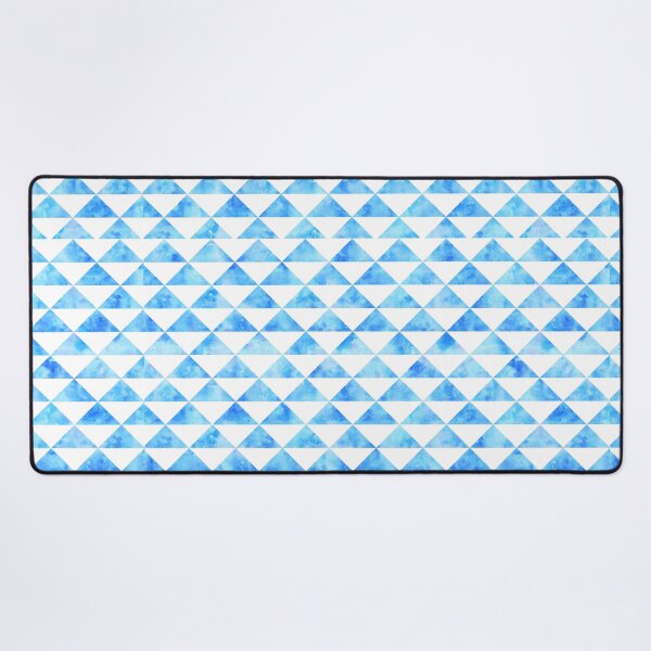 Item preview, Blue Watercolor Triangles designed and sold by Saanis.
