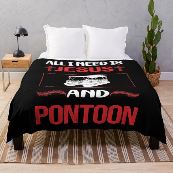 Item preview, Funny Jesus Pontoon Pontooning designed and sold by FifineCroteau.