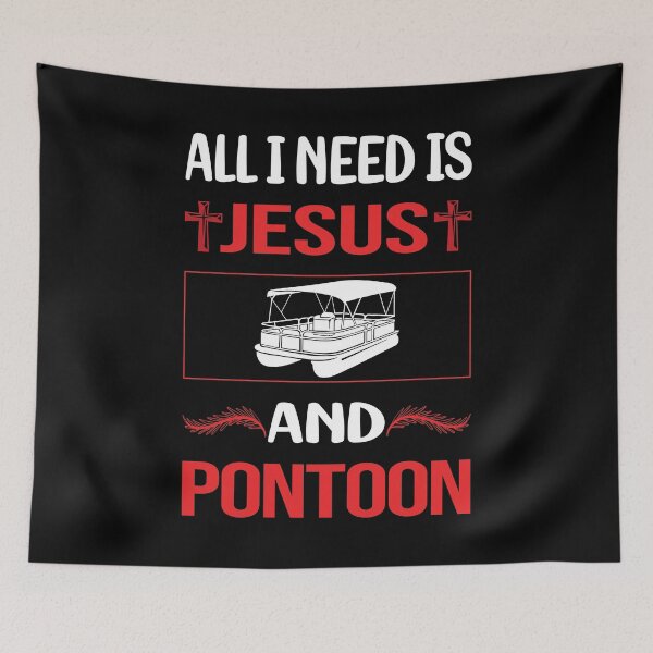 Item preview, Funny Jesus Pontoon Pontooning designed and sold by FifineCroteau.