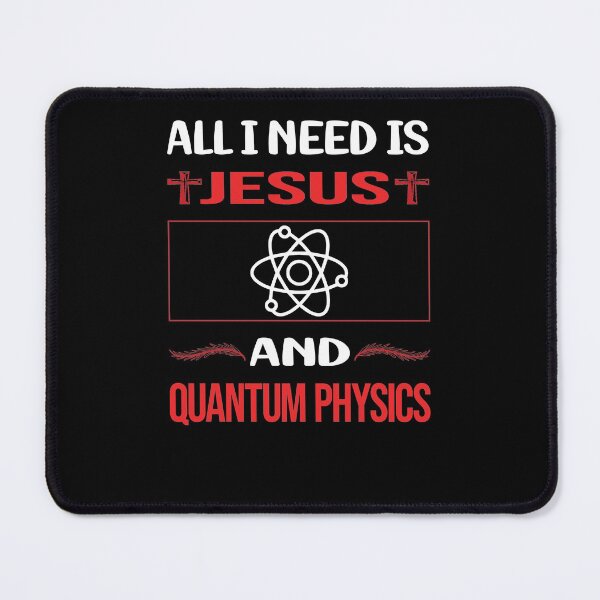 Item preview, Funny Jesus Quantum Physics designed and sold by FifineCroteau.