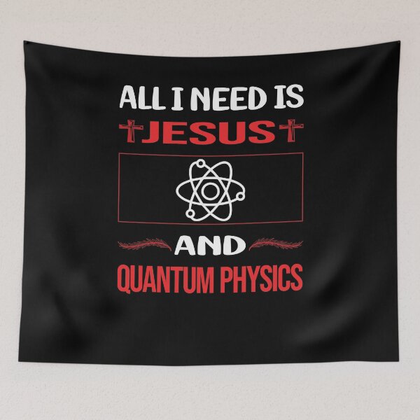 Item preview, Funny Jesus Quantum Physics designed and sold by FifineCroteau.