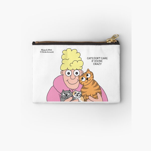 Item preview, Cats don’t care if you’re crazy designed and sold by Scat the cat.