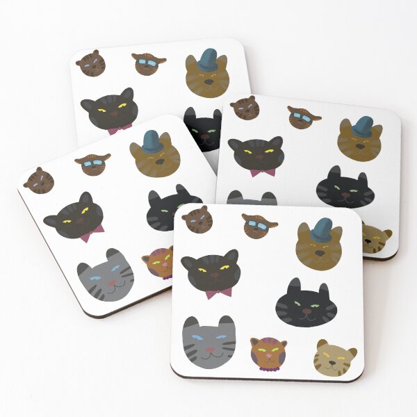 Item preview, Cute cat heads designed and sold by Pacesyte.