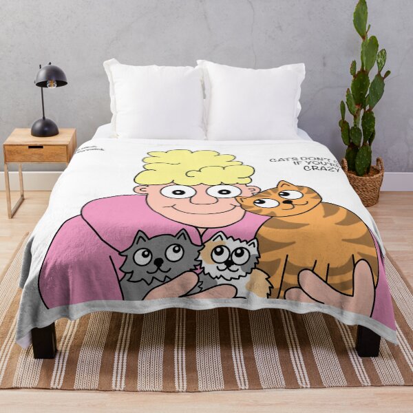 Item preview, Cats don’t care if you’re crazy designed and sold by Scat the cat.