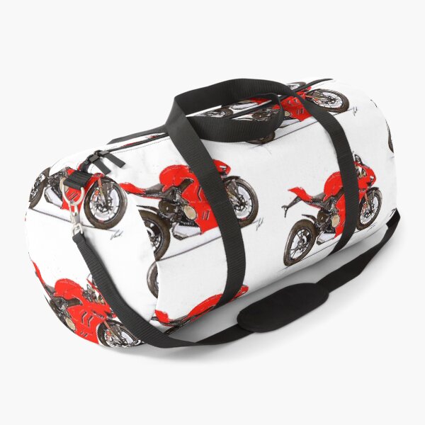 Item preview, Watercolor Sport Motorcycle Panigale V4S 2022 - original artwork by Vart. designed and sold by vartstudio.