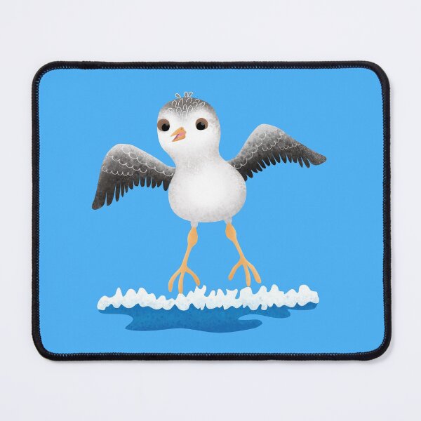 Item preview, Cute baby sandpiper cartoon illustration designed and sold by FrogFactory.